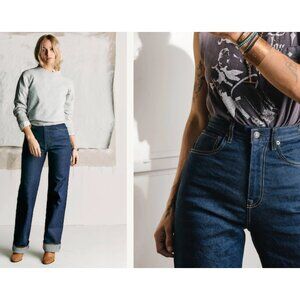 Imogene + Willie NWT Catherine Jean Indigo Dark Wash 26